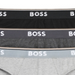 Hugo Boss Men's Pack Of 3 Power Cotton Blend Briefs Gray Size Large