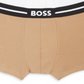 BOSS Men's Pack Of 3 Bold Stretch Cotton Boxer Trunks Assorted Size S