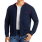Hugo Boss Men's Mix And Match Cotton Blend Track Jacket Blue Size Large