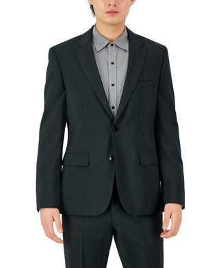 Hugo Boss Men's Modern Fit Super Flex Suit Jacket Black Size 38