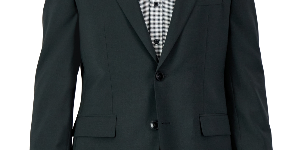 Hugo Boss Men's Modern Fit Super Flex Suit Jacket Green Size 42