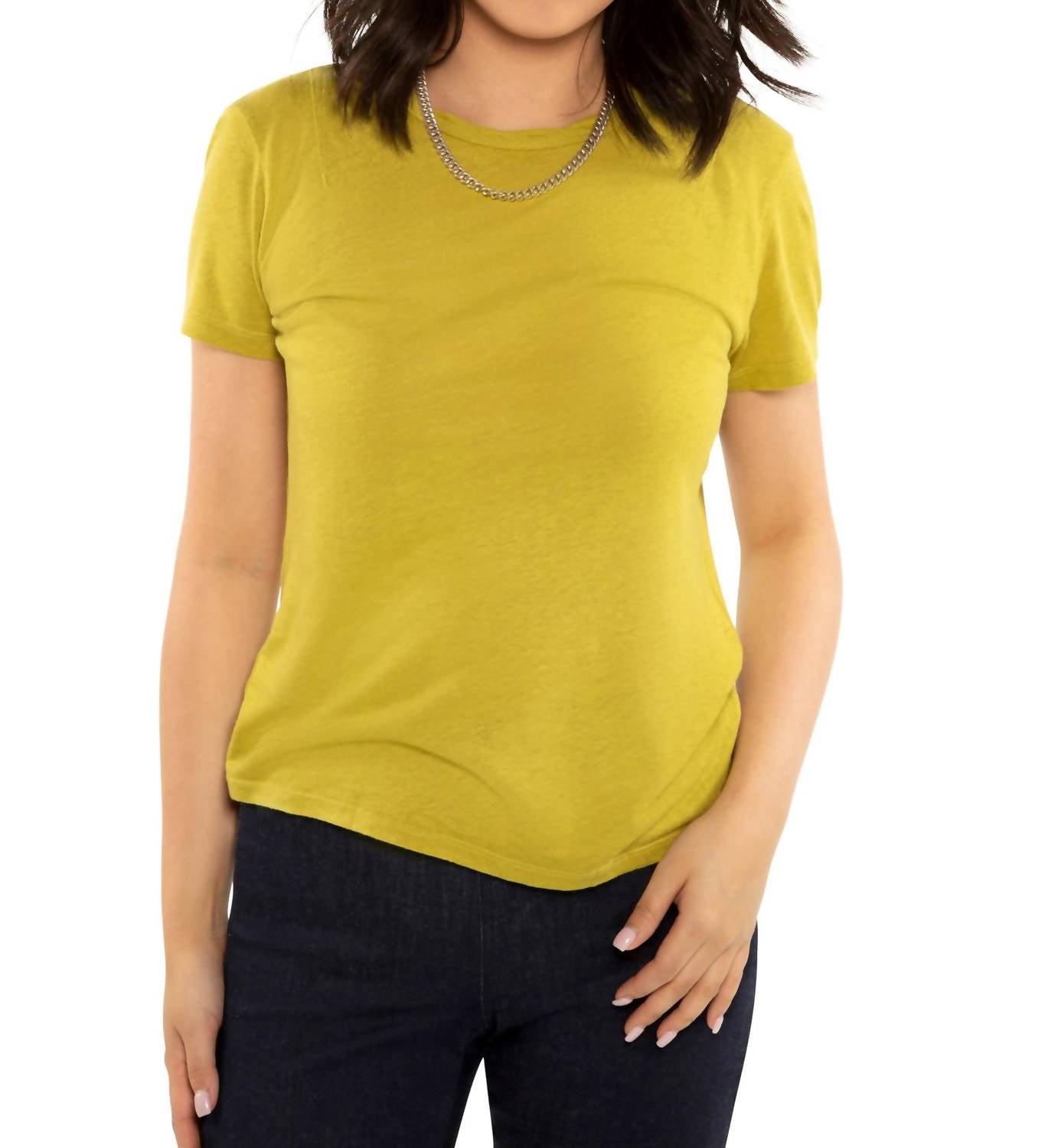 On This Day - Linen-blend Tee