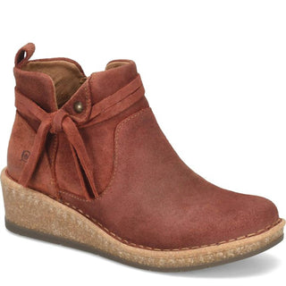 Born - Women's Vaughn Distressed Suede Leather Bootie