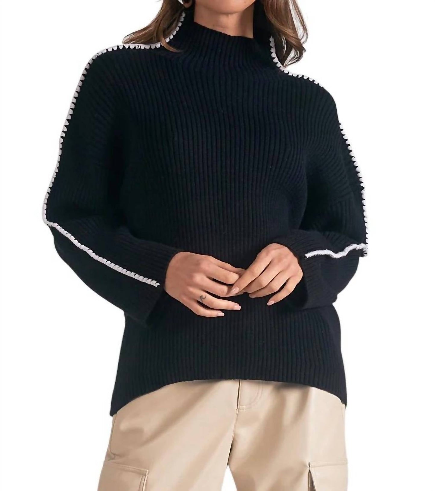Elan - Stitched Sweater