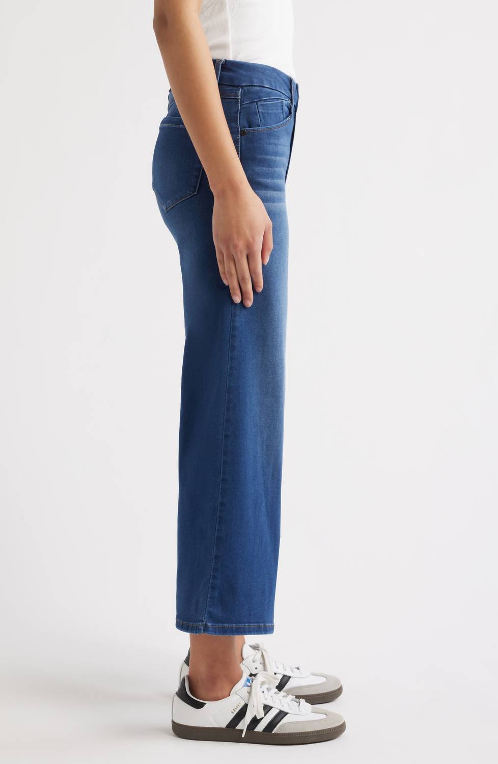 1822 Denim - Better Butter High Rise Wide Leg Crop Jeans
