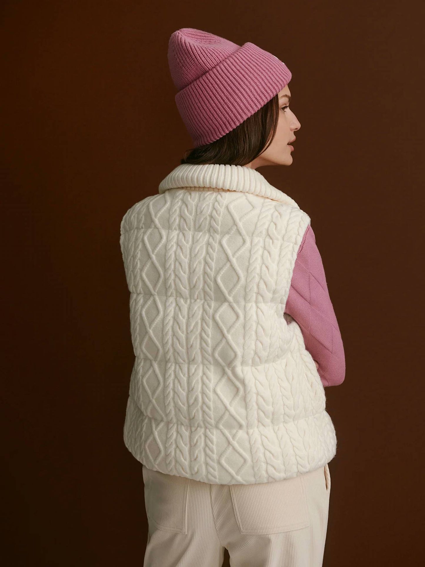 Varley - Irina Cable Knit Gilet