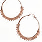 Astor & Orion - Women's Corazon Hoop Earrings