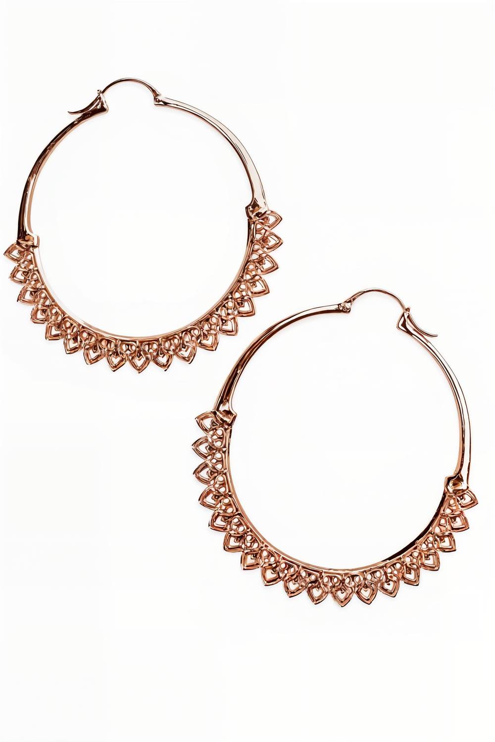 Astor & Orion - Women's Corazon Hoop Earrings