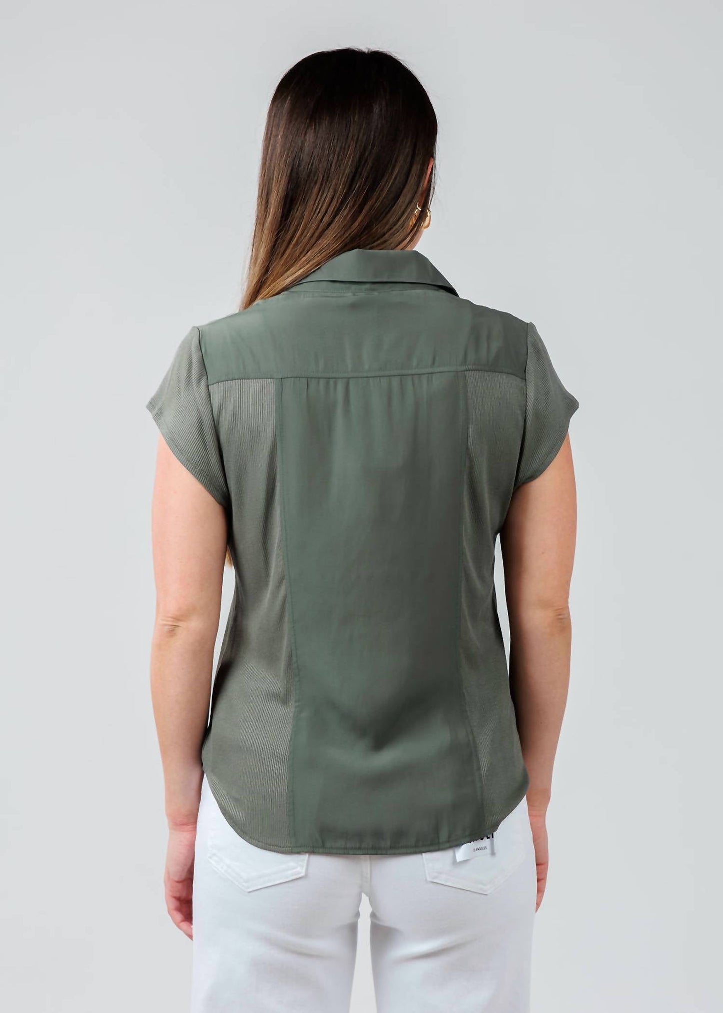 Lola & Sophie - Women's Hybrid Cap Sleeve Shirt