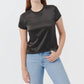 Atm - Stretch Charmeuse Tee