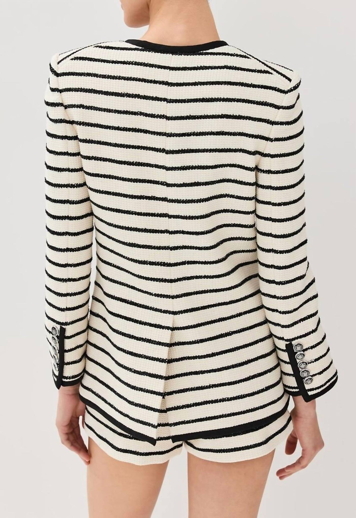 Veronica Beard - Foster Stripe Dickey Jacket