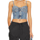 Agolde - LOLA DENIM TOP