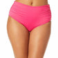 Anne Cole - Women's Hi Waist Shirred Bottom