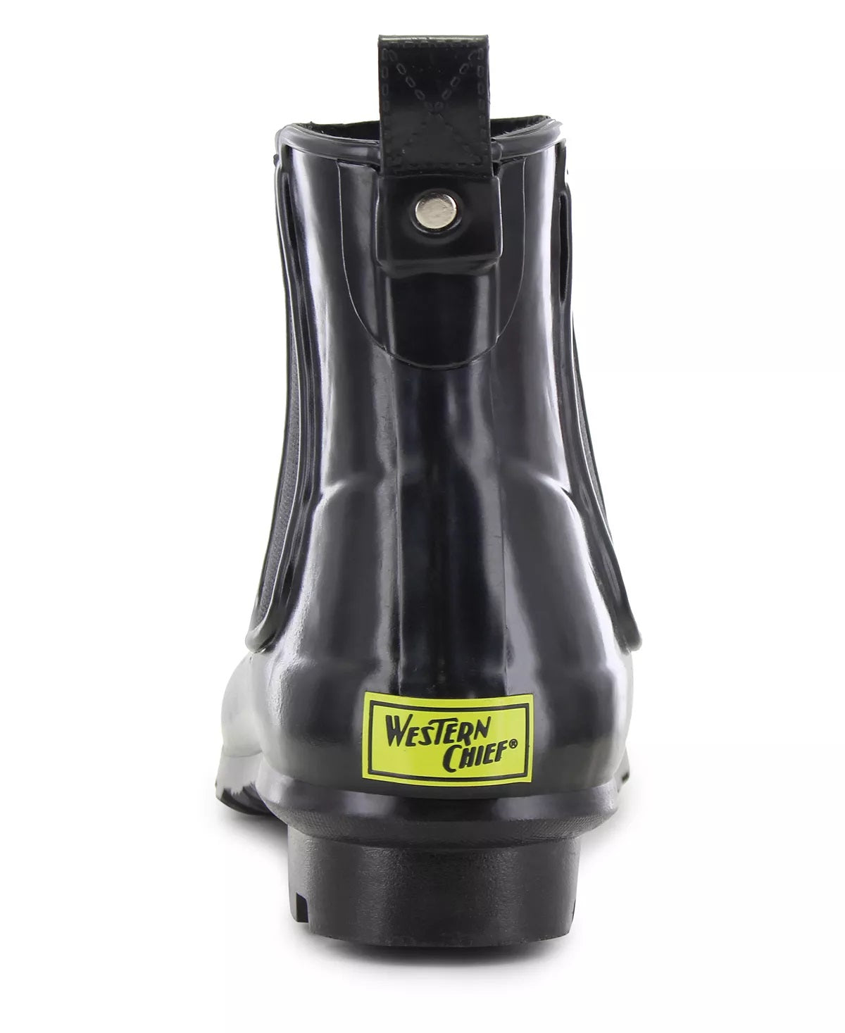 Western Chief Women's Regular Classic Chelsea Rain Boot Black Size 11