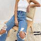 Agolde - 90's Ripped Straight Leg Jeans