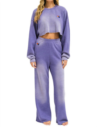 Aviator Nation - Essential Wide Leg Pocket Sweatpants