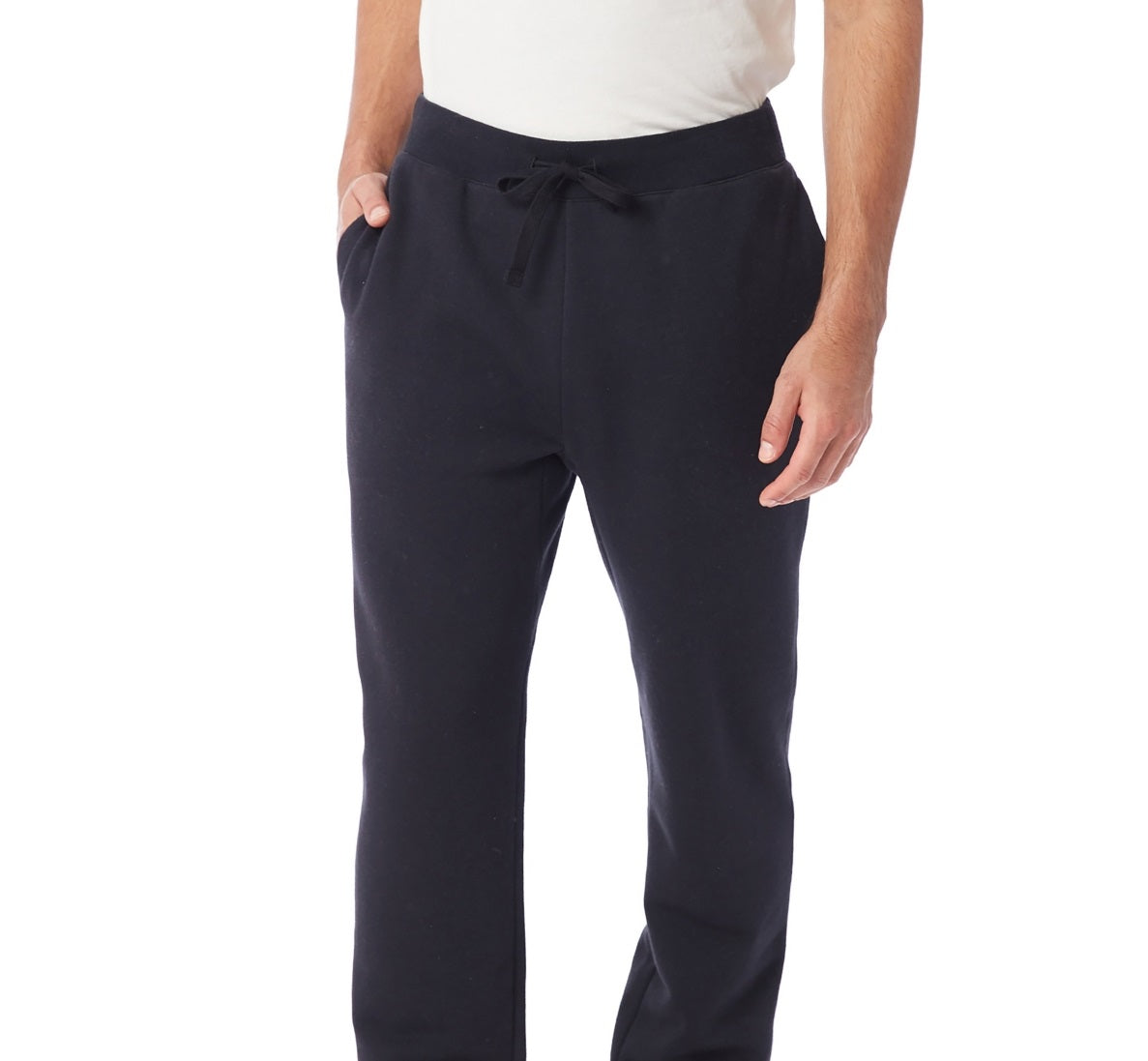 Alternative Apparel Men's Eco Cozy Sweatpants Black Size Medium