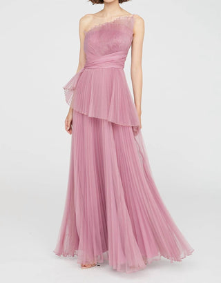 Theia - Women's Delphine Pleated Dress