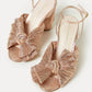 Loeffler Randall - WOMEN'S CAMELLIA PLEATED BOW HEEL SANDAL