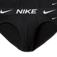 Nike Men's 3 Pack Dri Fit Essential Micro Stretch Briefs Black Size Medium