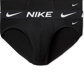 Nike Men's 3 Pack Dri Fit Essential Micro Stretch Briefs Black Size Medium