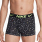 Nike Men's 3 Pk Dri-Fit Essential Micro Trunk Boxers Blue Size Medium