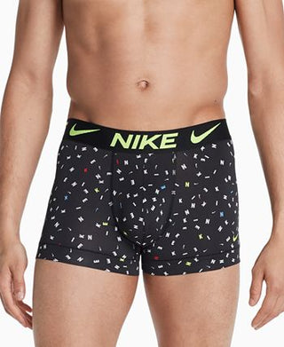 Nike Men's 3 Pk Dri-Fit Essential Micro Trunk Boxers Blue Size Medium