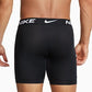 Nike Men's 3 Pack Dri Fit Essential Micro Boxer Briefs Black Size Medium