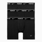 Nike Men's Dri Fit Essential 3 Pack Stretch Cotton Boxer Briefs Black Size X-Large