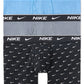 Nike Men's Dri Fit Essential 3 Pack Stretch Cotton Boxer Briefs Black Size X-Large