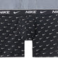 Nike Men's Dri Fit Essential 3 Pack Stretch Cotton Boxer Briefs Black Size X-Large