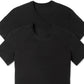 Nike Men's 2 Pack Dri Fit Stretch Cotton Crewneck T-Shirts Black Size Small