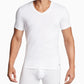 Nike Men's 2 Pack Dri Fit V Neck T-Shirt White Size Small