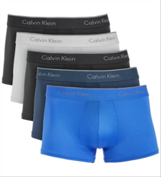 Calvin Klein Men's 5 Pk Stretch Trunks Gray Size Large