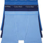 Calvin Klein Men's Classics 3 Pack Cotton Boxer Briefs Blue Size X-Large