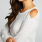 Chaser - Chaser Recycled Vintage Jersey Vented Long Sleeve Drop Shoulder Crew Neck