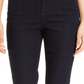 Style & Co Women's Tummy Control Slim Leg Jeans Black Size 16 Petite