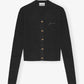 Ganni - Mini Ribbed Merino Cardigan