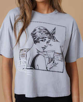 All Us - Vintage Girl Boy Tee