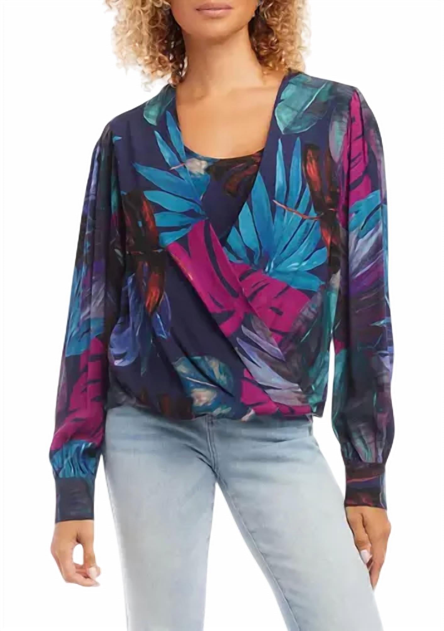 Karen Kane - Drape Front Top