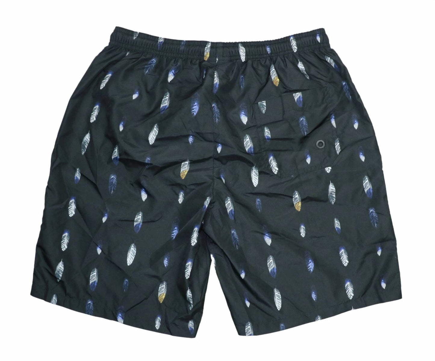 Marcelo Burlon - Men's All Over Feathers Swim Trunks