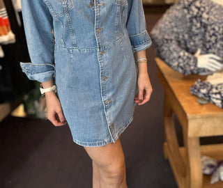 Bayeas - Denim Mini Dress