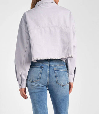 Elan - Denim Cropped Jacket