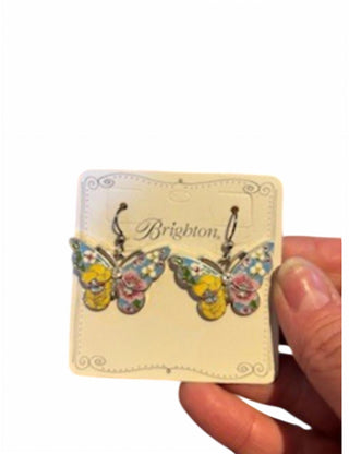 Brighton - Blossom Hill Garden Butterfly Earrings
