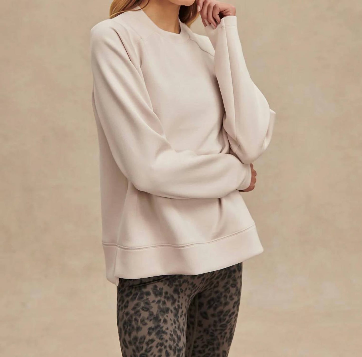 Varley - Zosia Crew Neck Midlayer Sweatshirt