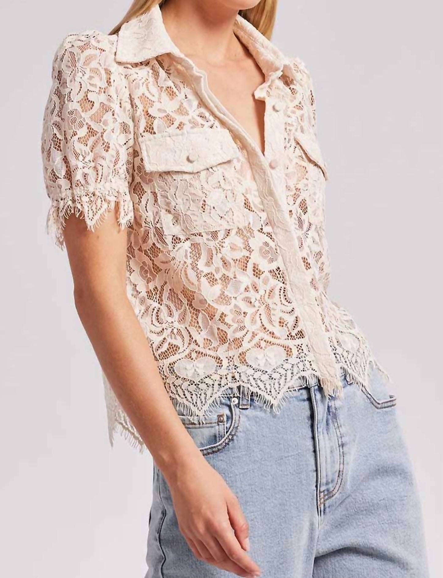 Generation Love - Mina Lace Shirt