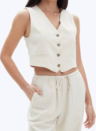 Chrldr - Trixie Button Up Vest