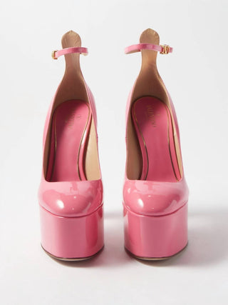 Valentino Garavani - Women's Tan-go Leather Heels