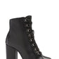 Schutz - Women's Zhara Combat Lug Sole Lace Up Bootie