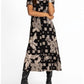 Johnny Was - JANIE SHORT SLEEVE SEAMED MOCK NECK DRESS